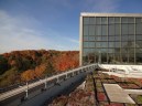 Regents Hall view of fall on campus