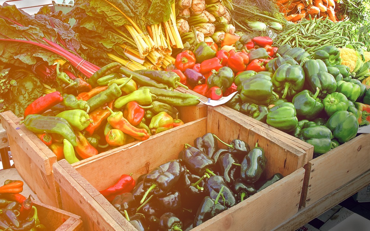 Take advantage of the local farmers market