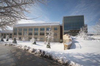 Regents Hall of Natural Sciences Winter Day